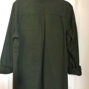 Merona Jackets & Coats - Cute Green Denim Jacket Merona Jackets & Coats - Cute Green Denim Jacket